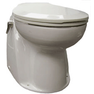 Raritan - Raritan Atlantes Freedom&reg; w/ Vortex-Vac - Household Style - White - Freshwater Solenoid - Smart Toilet Control - 12v