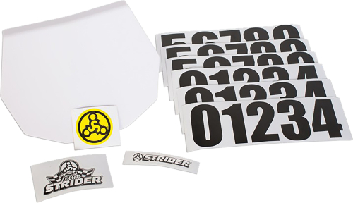 Strider - Strider Number Plate for Balance Bike - PPLATE-V