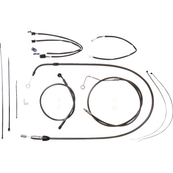 Magnum - Magnum Black Pearl Handlebar Installation Kit for 15in-17in. Ape - 4871172