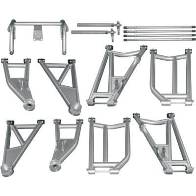 Lone Star Racing - Lone Star Racing +4in. MTS Suspension Kit - Red - 51-103231-A