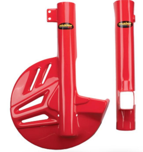 Maier Mfg - Maier Mfg Fork/Disc Guard - Explosion Red - 59623-16