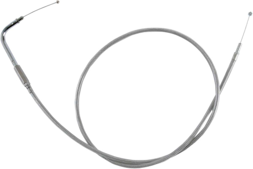 Drag Specialties - Drag Specialties Braided Idle Cable - 42 1/2in. - 5342200B