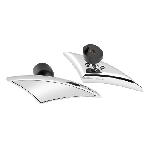 Bikers Choice - Bikers Choice Mirrors for Dresser Models - Spear - Chrome - 489825