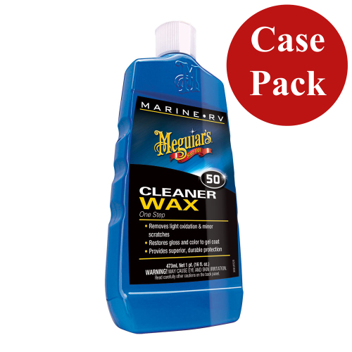 Meguiar's - Meguiar&#39;s Boat/RV Cleaner Wax - 16 oz - *Case of 6*