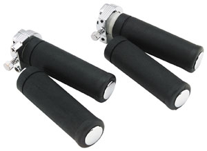 Bikers Choice - Bikers Choice Dual Cable Throttle Assemblies with Grips - 492701