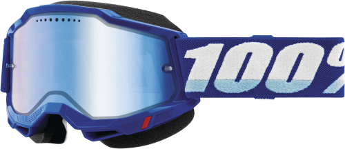 100% - 100% Accuri 2 Snow Goggles - 50223-650-02 - Blue / Blue Mirror Lens - OSFA
