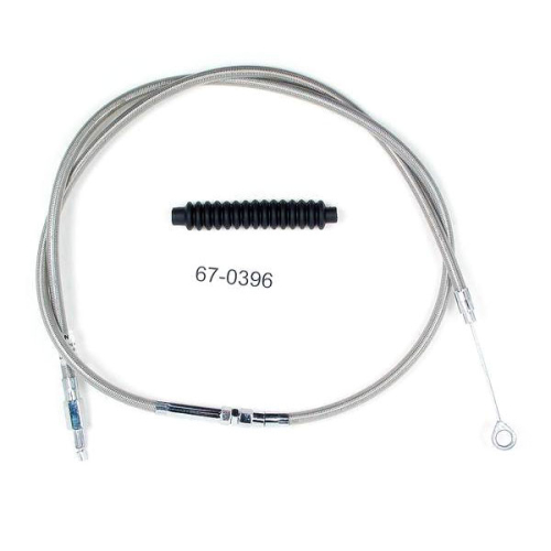 Motion Pro - Motion Pro Armor Coat Stainless Steel Longitudinally Wound Clutch Cable - 67-0396