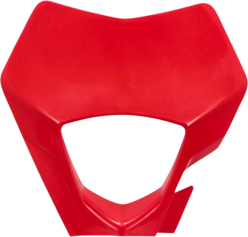 Acerbis - Acerbis Headlight Mask - Red - 2872770004