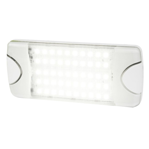 Hella Marine - Hella Marine DuraLED 50 Low Profile Interior/Exterior Lamp - Wide White Spreader Beam