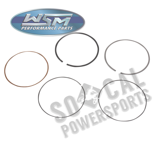 WSM - WSM Piston Ring Set - 80.50mm Bore - 51-256-05
