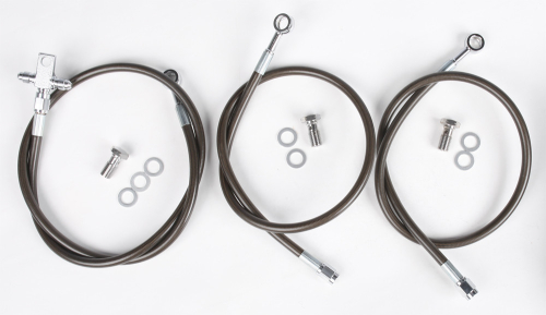 Streamline - Streamline 3-Line Brake Line Kit (+2in.) - Clear - DS650-F-2