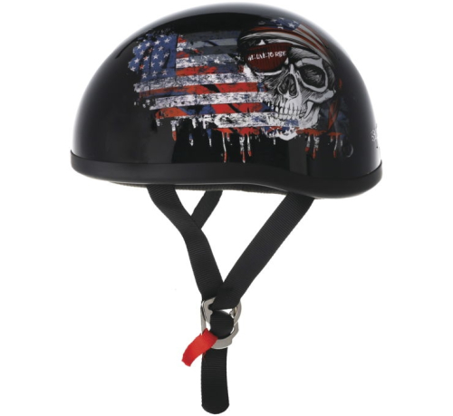 Skid Lid Helmets - Skid Lid Helmets Original Live To Ride Helmet - 649512 - Black - X-Small