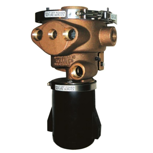 GROCO - GROCO 1-1/2" Inlet Hydromatic Self-Cleaning Strainer - 12V