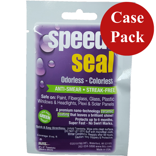 Flitz - Flitz Speedi Seal 8" x 8" Towelette Packet *Case of 24*