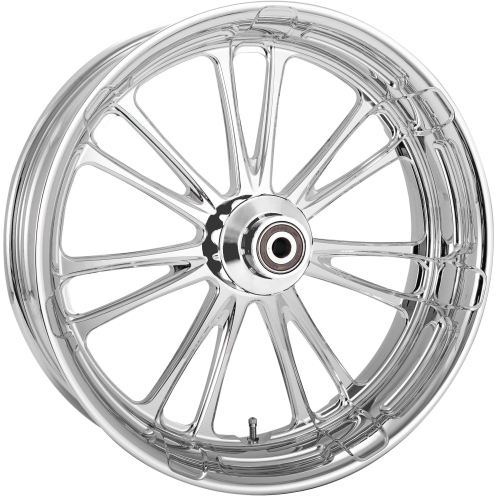 Performance Machine - Performance Machine Royce Front Wheel (Dual Disc) - 21x3.5in. - Chrome - 1202-7106R-RYCAJ-CH