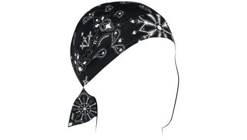 Zan Headgear - Zan Headgear Sportflex Series Flydanna - ZL101 - Black Paisley - OSFM