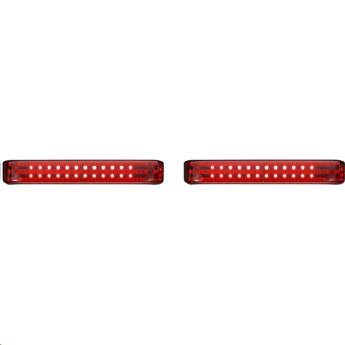 Custom Dynamics - Custom Dynamics Probeam Sequential LED Saddlebag Light - Chrome With Red Lens - PB-SBSEQ-HD-CR