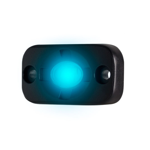 HEISE LED Lighting Systems - HEISE Auxiliary Accent Lighting Pod - 1.5" x 3" - Black/Blue