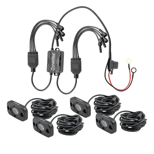 HEISE LED Lighting Systems - HEISE RGB Accent Lighting Kit - 4 Pack