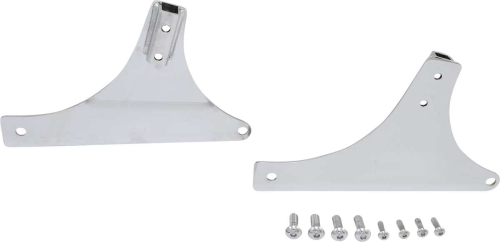 Drag Specialties - Drag Specialties Side Plates - Chrome - 1504-0053