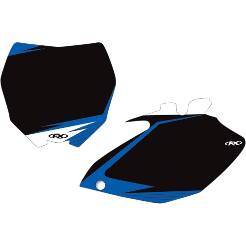 Factory Effex - Factory Effex Graphic Number Plate Backgrounds - Black - 13-64240