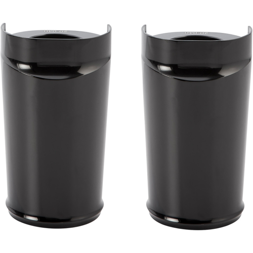 Arlen Ness - Arlen Ness Smooth Fork Boot Covers - Standard - Black Anodized - 20-007