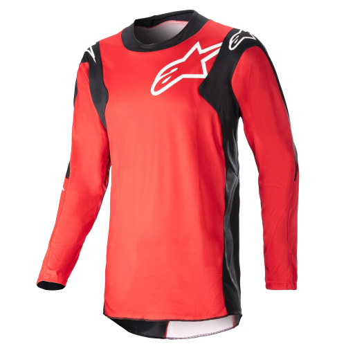 Alpinestars - Alpinestars Racer Hoen Jersey - 3761323-3110-XXL - Mars Red/Black - 2XL