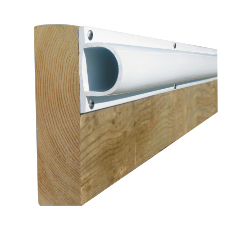 Dock Edge - Dock Edge PRODOCK Heavy "D" Dock Profile - (3) 8' Sections - White