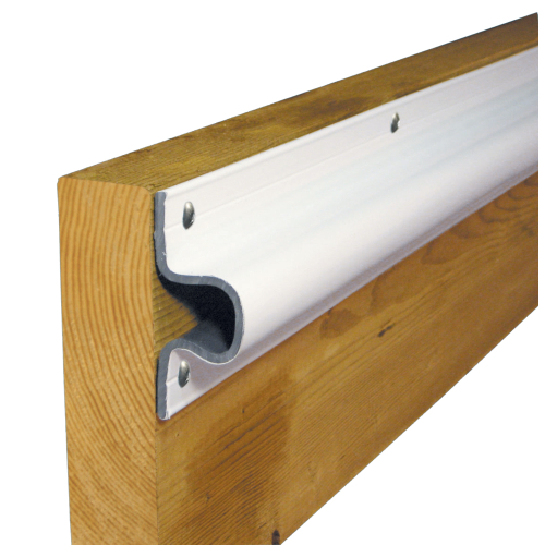 Dock Edge - Dock Edge "C" Guard PVC Dock Profile - (4) 6' Sections - White