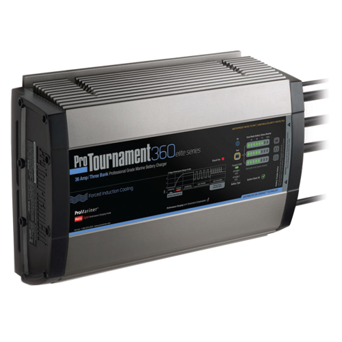ProMariner - ProMariner ProTournament 360 <i>elite</i> Triple Charger - 36 Amp, 3 Bank