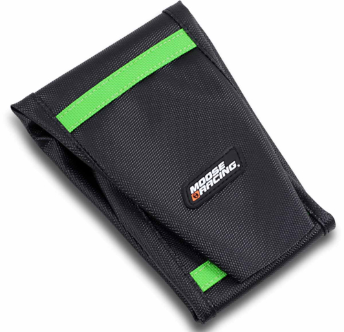 Moose Racing - Moose Racing Ribbed Seat Cover - Black/Green Ribbed - KXF45019-334