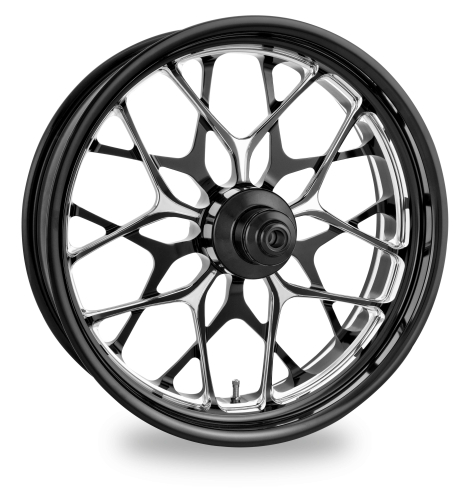 Performance Machine - Performance Machine Galaxy Front Wheel (Dual Disc) - 21in. x 3.5in. - Platinum Cut - 1202-7106P-GALAJ-BMP