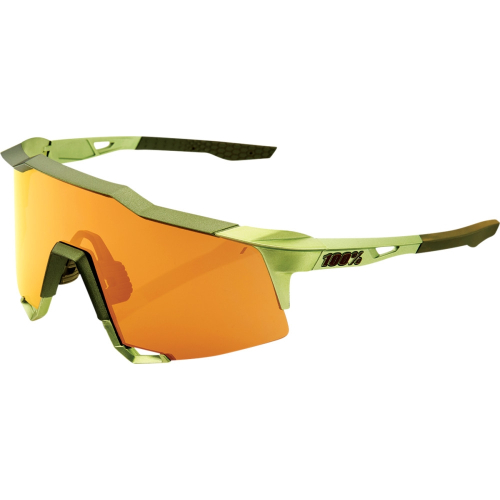 100% - 100% Speedcraft Sunglasses - 61001-263-01 - Matte Metallic Viperidae/Bronze Mirror Lens - OSFM
