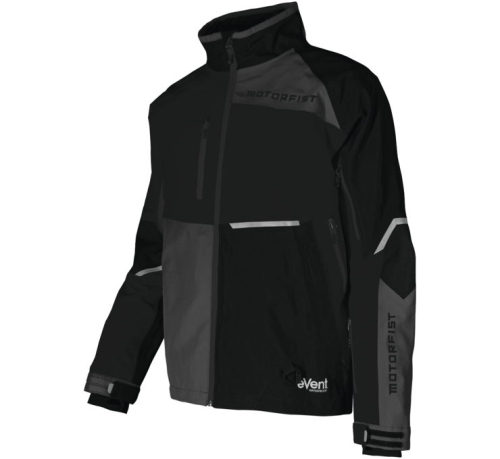 Motorfist - Motorfist Rekon X Jacket - MF20A-M2-LT - Black/Gray - Lg Tall