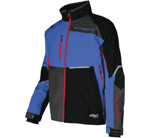 Motorfist - Motorfist Rekon X Jacket - MF20A-M4-L - Blue/Red - Large