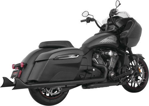 Freedom Performance - Freedom Performance 2.5in Sharktail Slip-Ons for Challenger - Standard Black - IN00064