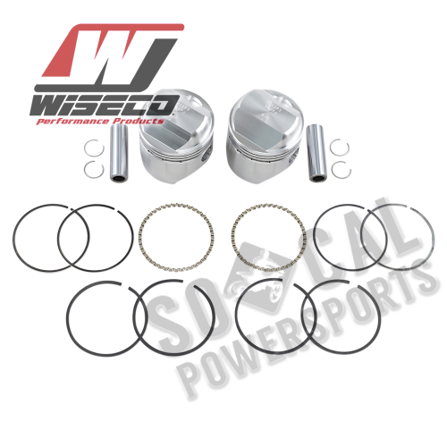Wiseco - Wiseco K Piston Kit (1016cc., Domed) - .030in. Oversize to 3.218in., 10:1 Compression - K1603