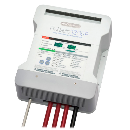 ProMariner - ProMariner ProNautic 1230P 30 Amp 3 Bank Battery Charger