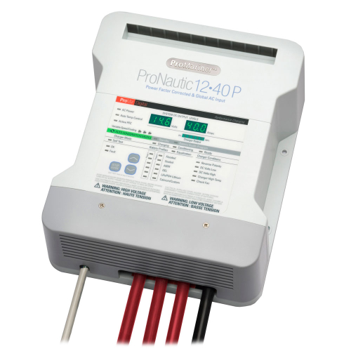 ProMariner - ProMariner ProNautic 1240P 40 Amp 3 Bank Battery Charger