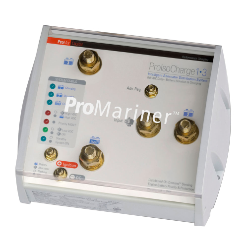 ProMariner - ProMariner ProIsoCharge Battery Isolator 180Amp 1-Alt 3-Bat - 12V