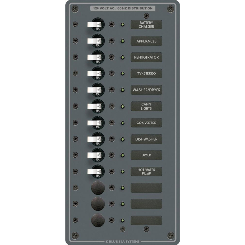 Blue Sea Systems - Blue Sea 8480 AC 13 Position - Vertical