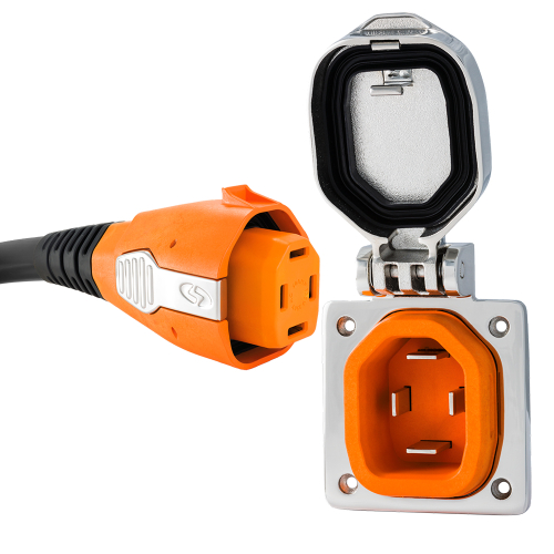 SmartPlug - SmartPlug 50 Amp Boat &amp; RV Side Inlet &amp; Connector