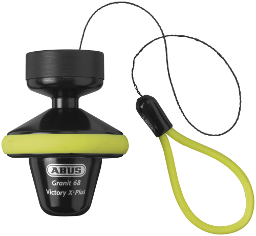Abus - Abus Granit Victory X-Plus 68 Roll Up Disc Lock - Yellow - 14mm - 56564