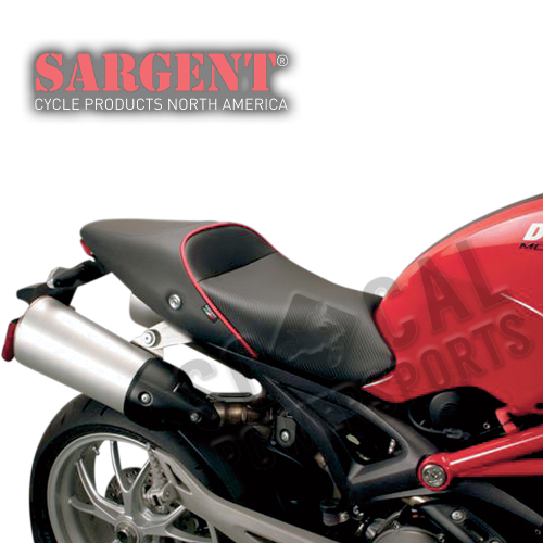 Sargent - Sargent World Sport Performance Seat with Black Accent - Low - WS-607-19