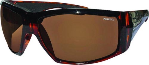 Bomber - Bomber Ahi Bomb Polarized Floating Sunglasses - AH112 - Gloss Tortoise / Brown Lens - OSFM