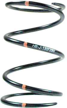 Speedwerx - Speedwerx H5 Alloy Secondary Clutch Spring for Team Driven Clutches - Black/Gold - CCH5-J-160-300