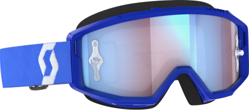 Scott USA - Scott USA Primal Goggles - 278597-1006349 - Blue/White / Blue Chrome Works Lens - OSFM