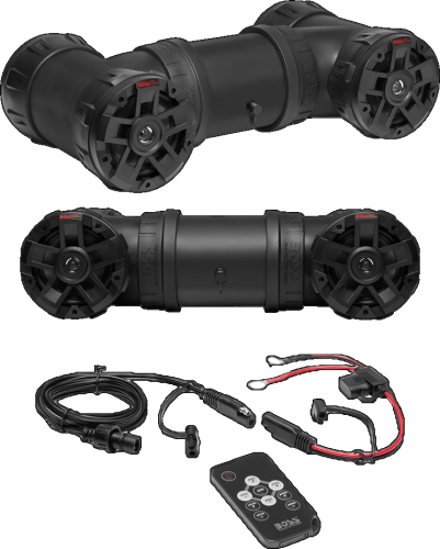 Boss Audio - Boss Audio ATV Tube with Lighting Lightbar and RGB Lit Speakers - 6.5in. - ATV654