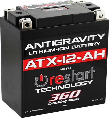Antigravity Batteries - Antigravity Batteries RE-START Lithium-Ion Battery - AG-ATX12-AH-RS