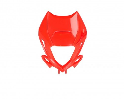 Acerbis - Acerbis Headlight Mask - Red - 2936320004
